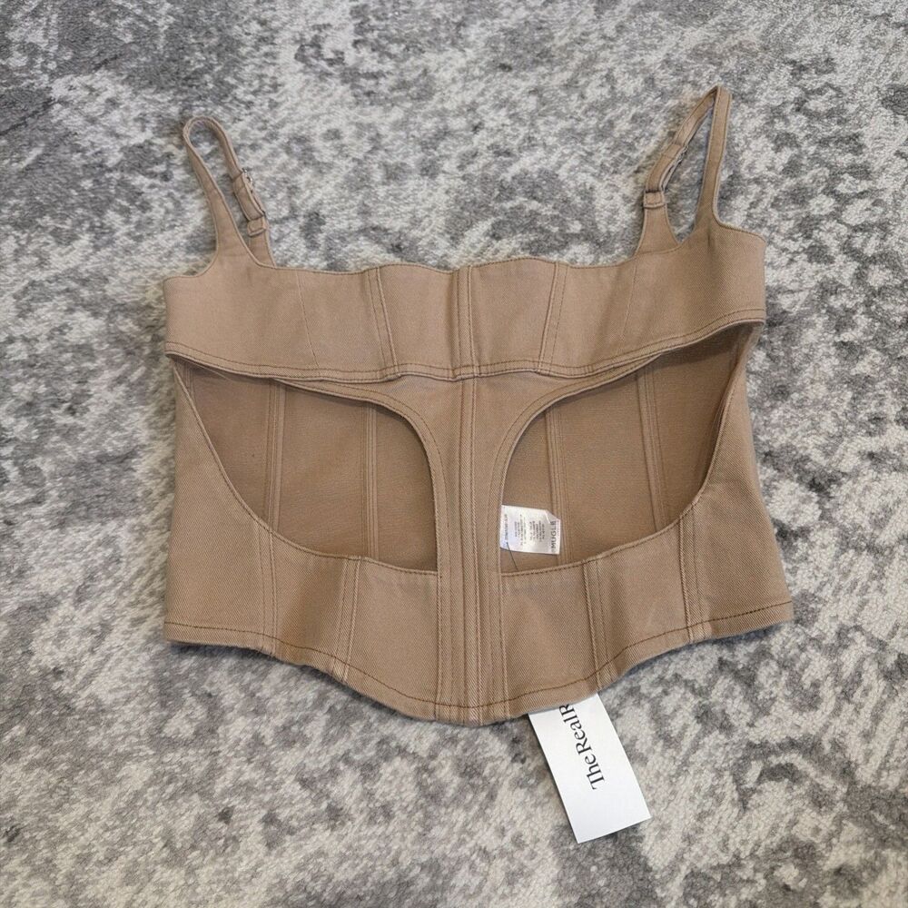 Mugler SSENSE Exclusive Beige Tank Top 40